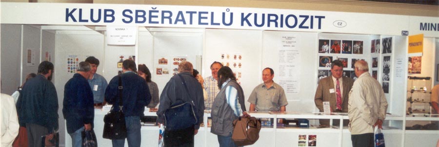 Members of Curiosity Collectors Club on international fair Colector