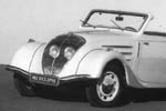 Zajmav modely automobil - Peugeot 402 kabriolet - model 1938